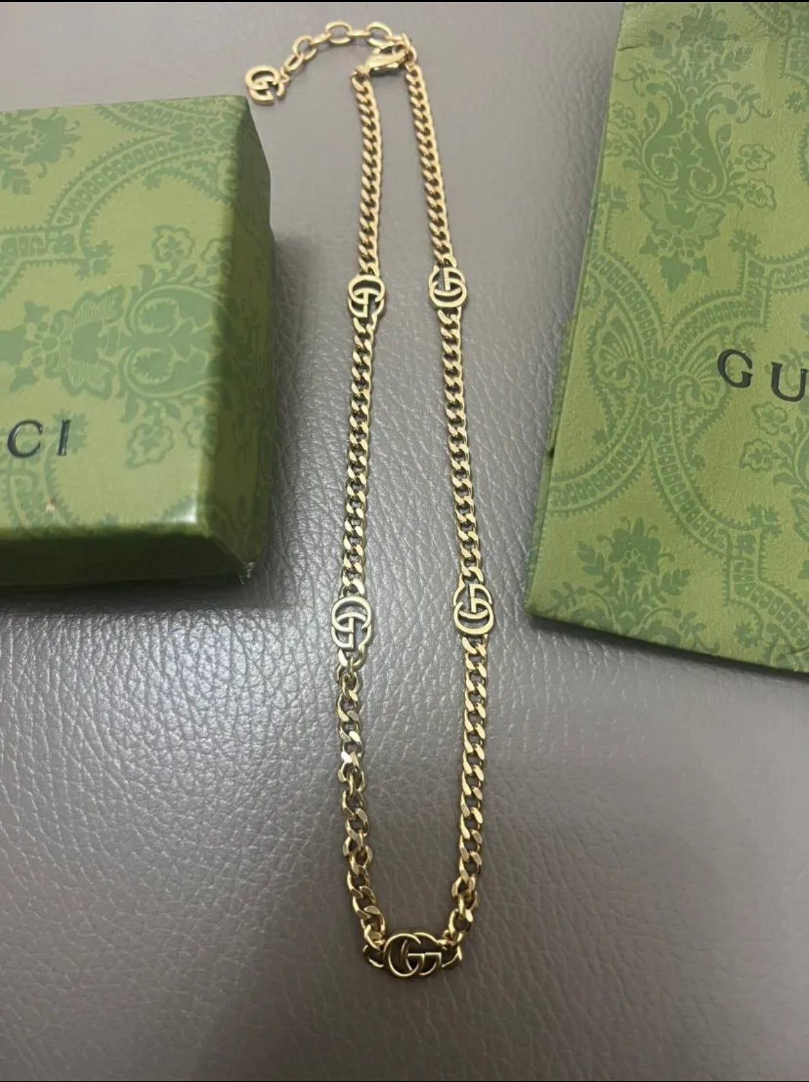 G necklace