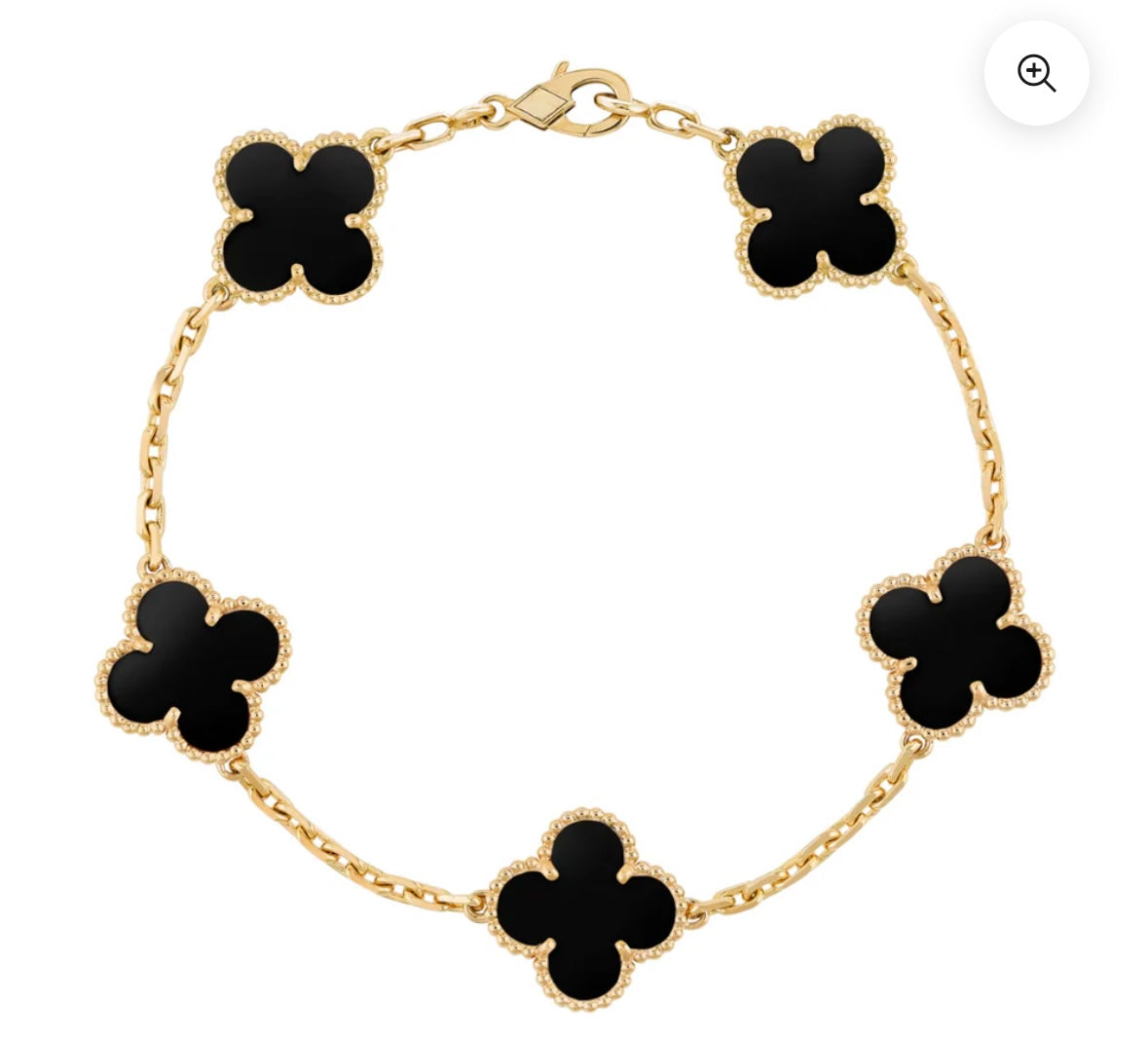 Matching clover bracelet